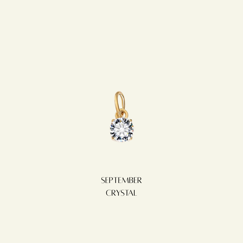 Birthstone Radiant Necklace - Personalised