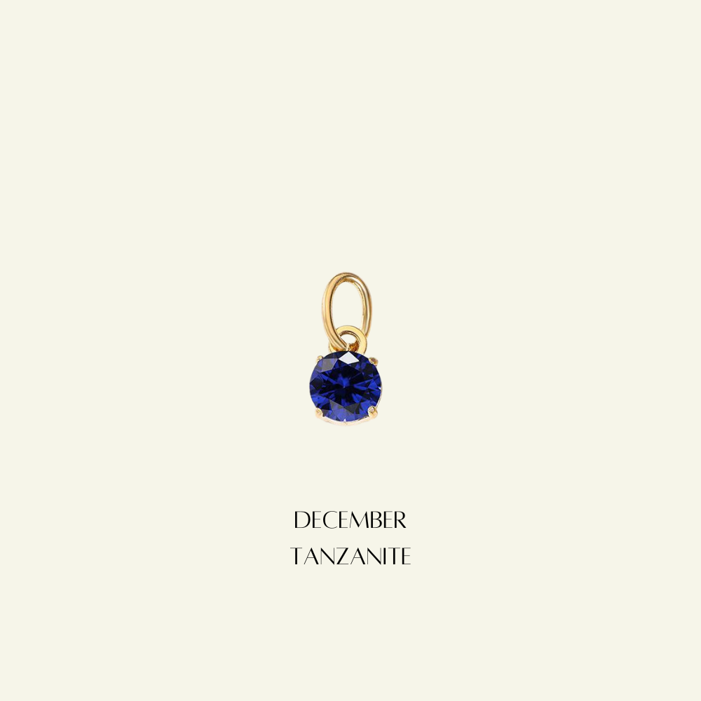 Birthstone Radiant Necklace - Personalised