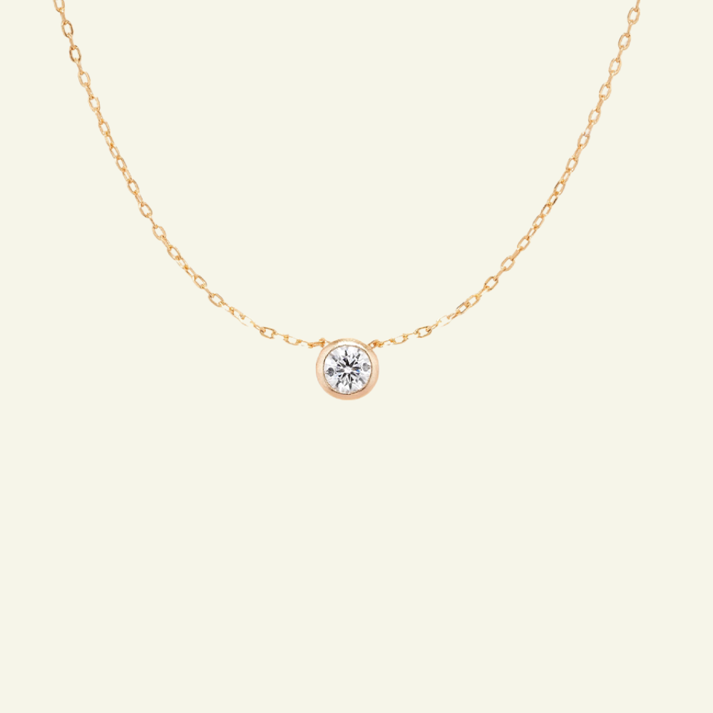 Astraea Solitaire Necklace