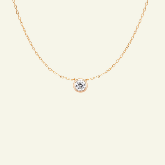 Astraea Solitaire Necklace