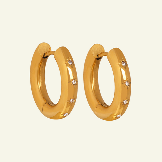 Hera Gold Hoop