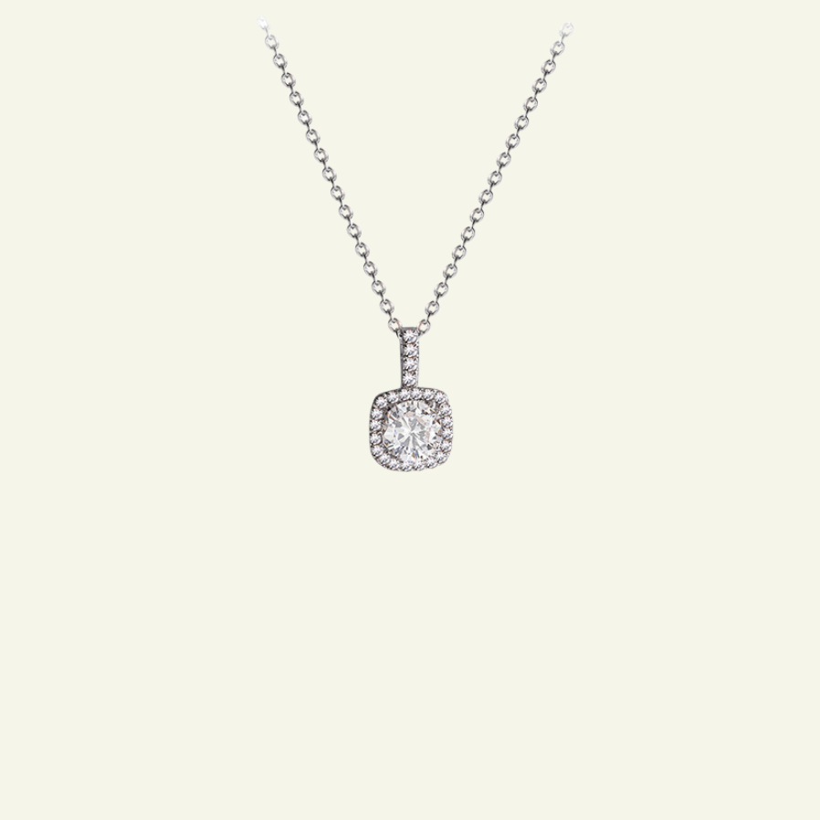 Athena Solitaire Necklace