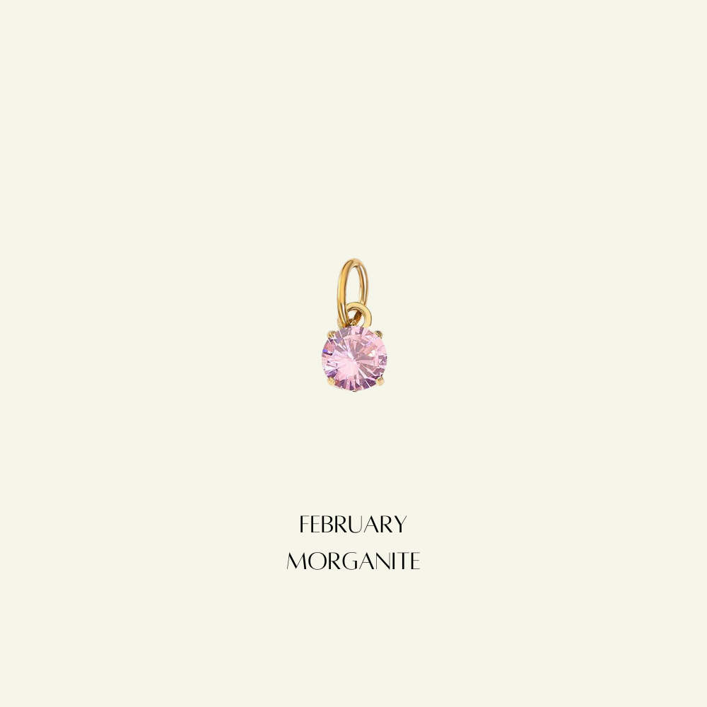 Birthstone Radiant Necklace - Personalised