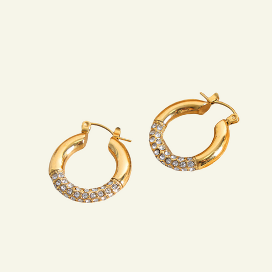 Radiance Gold Hoop