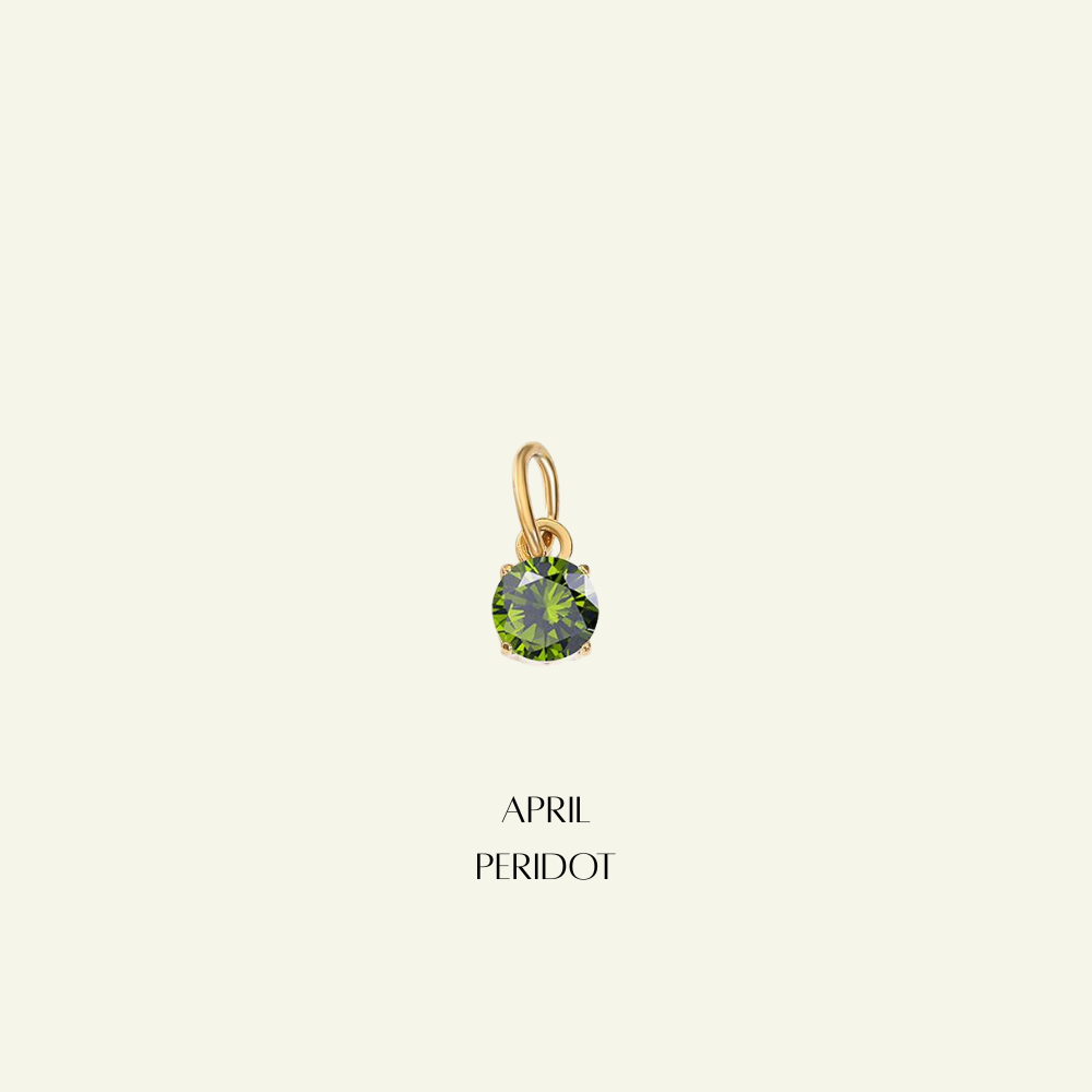 Birthstone Radiant Necklace - Personalised