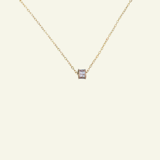 Rhea Sapphire Gold Necklace