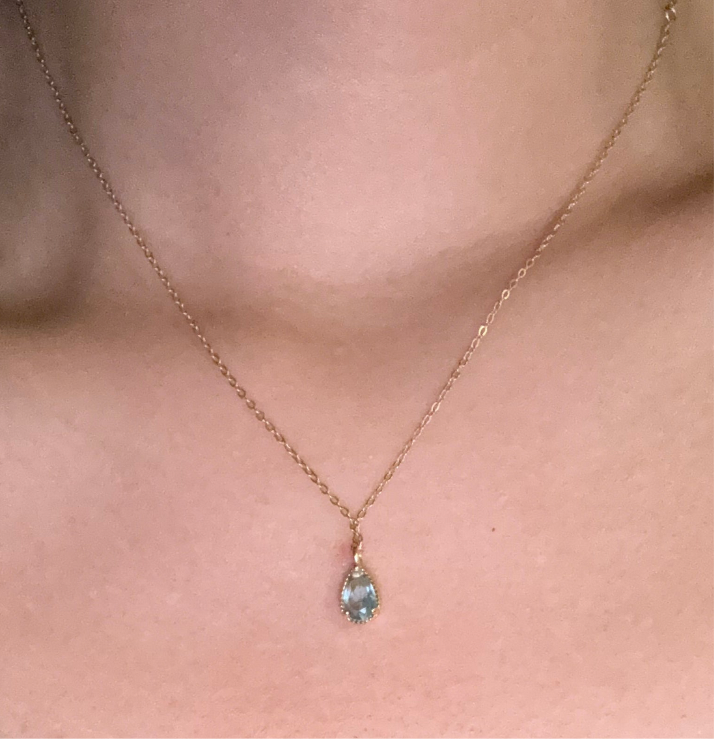 Eurydice Gemstone Necklace - Gold