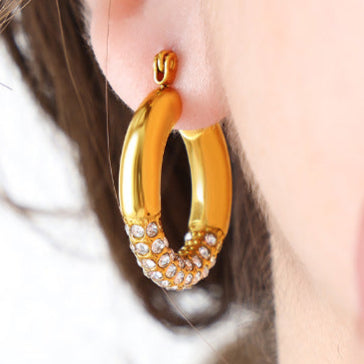 Radiance Gold Hoop