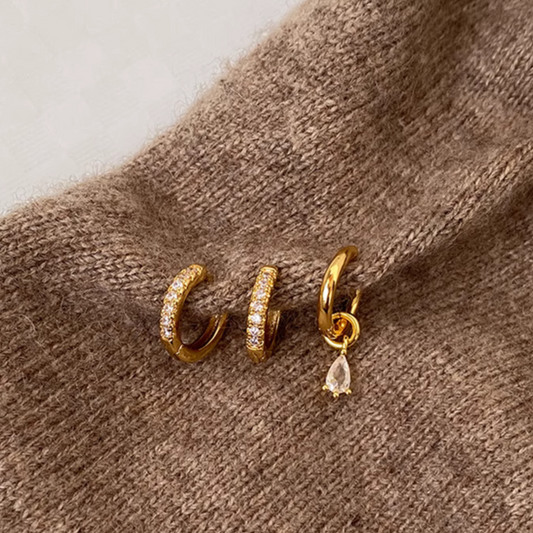 Lucent 3-piece Earring Set