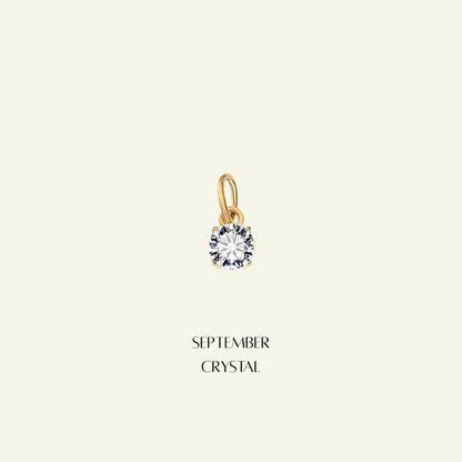 Birthstone Radiant Necklace - Personalised