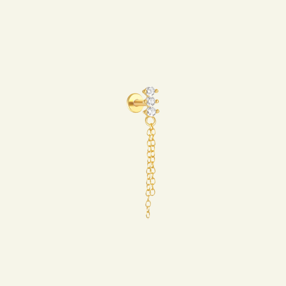 Hestia Drop Chain Piercing
