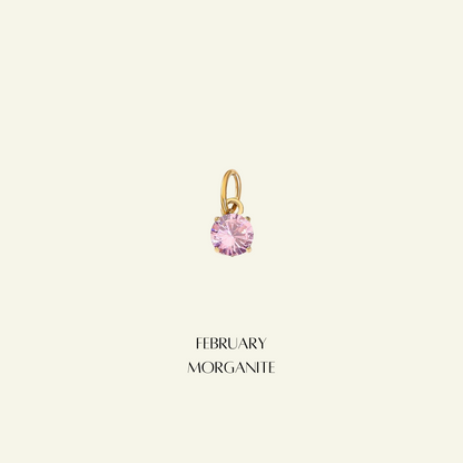 Birthstone Radiant Necklace - Personalised