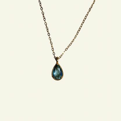 Eurydice Gemstone Necklace - Gold