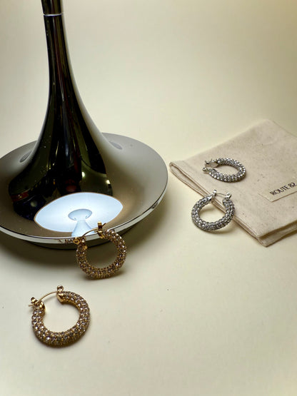 Luna Pavé Hoops